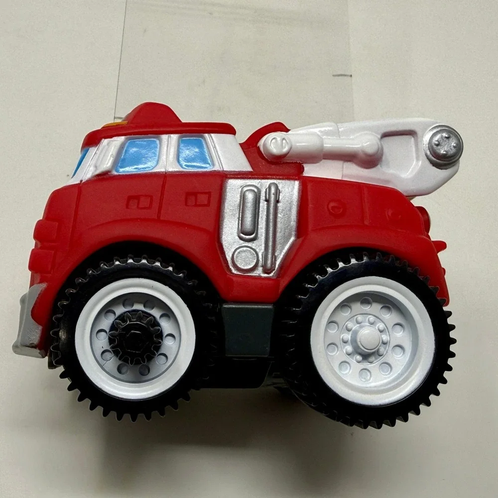 Lot of 3 Tonka Chuck & Friends Vehicles - Boomer Fire Truck & 2 Cars - Hasbro